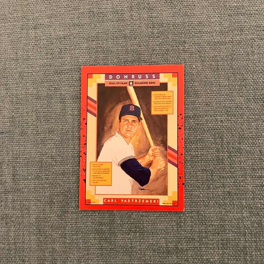 1990 Donruss Diamond Kings Baseball Card Trading Card